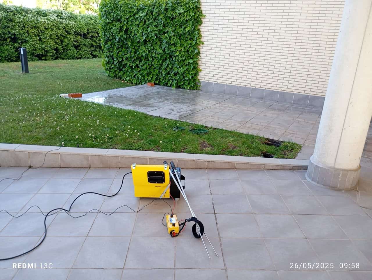 En caso de filtraciones en el tejado, en la terraza o en la piscina